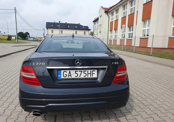 Mercedes-Benz Klasa C cena 42000 przebieg: 208000, rok produkcji 2012 z Gdynia małe 92